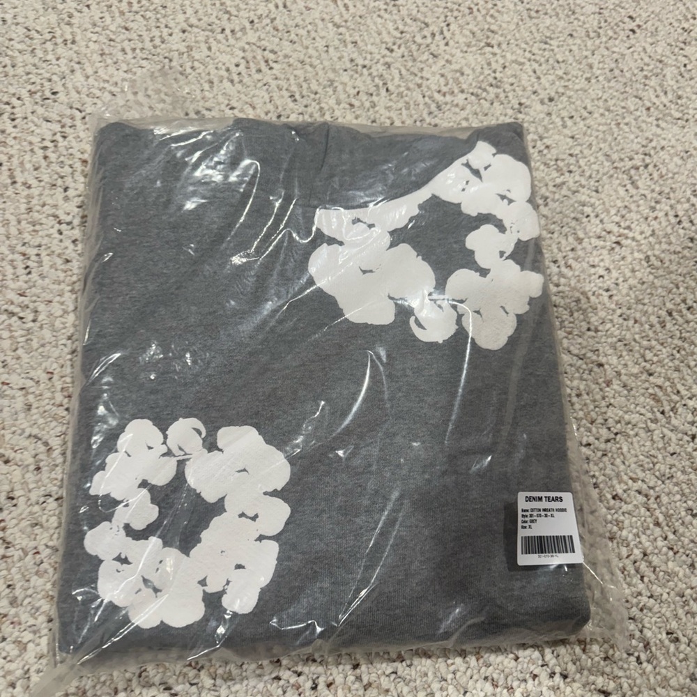 Denim Tears The Cotton Wreath Sweatshirt Hoodie Grey